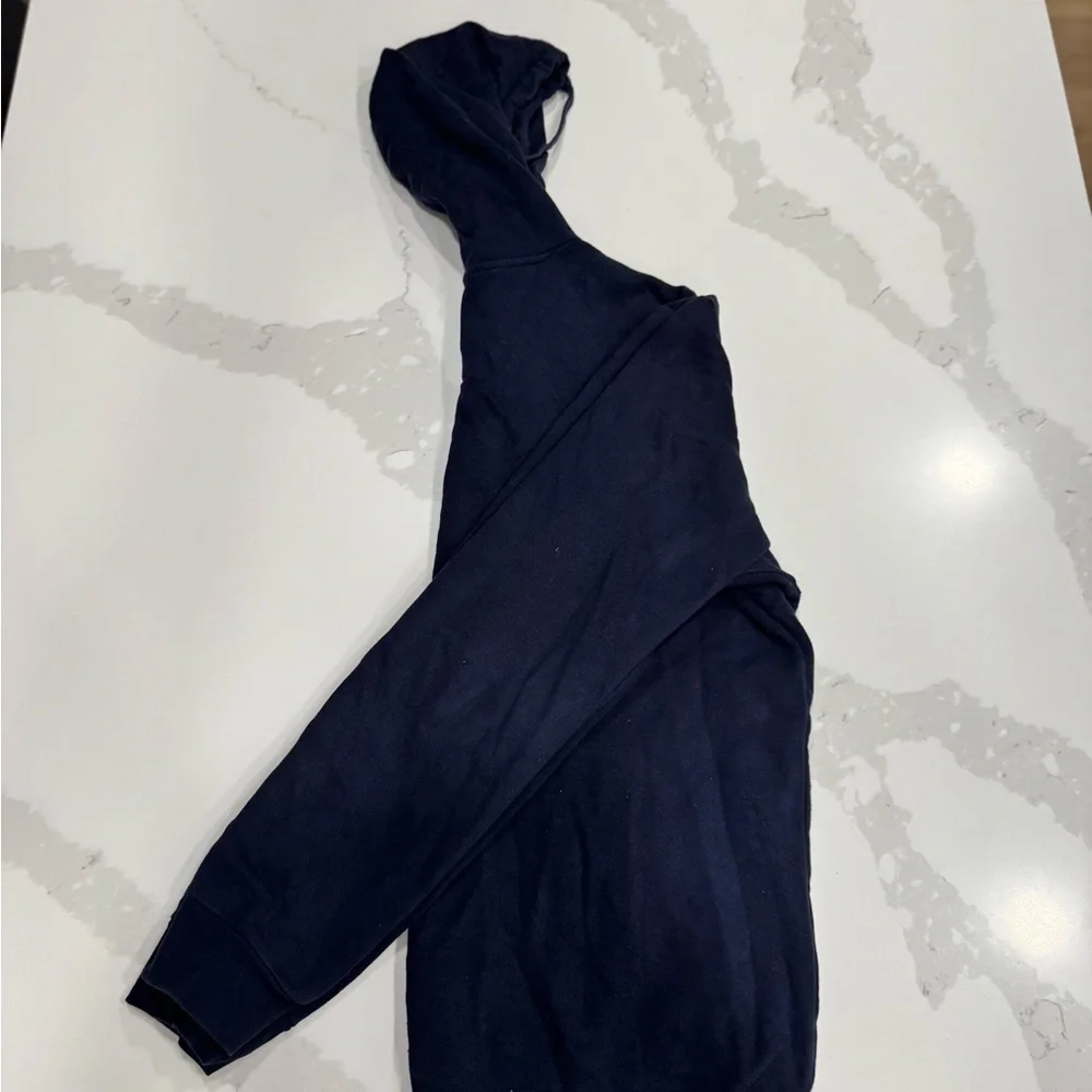 Adidas Dark Blue Hoodie with Logo